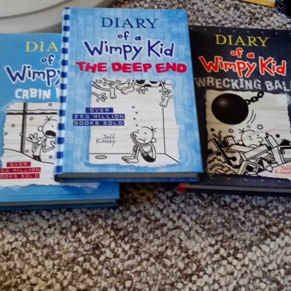 Diary of a wimpy kid bundle